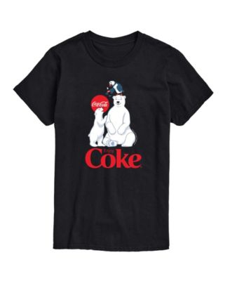 AIRWAVES - Men's Coca-Cola Polar Bears And Puffin Graphic T-Shirt