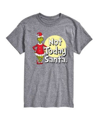 AIRWAVES - Men's The Grinch Not Today Santa Short-Sleeve Graphic T-Shirt