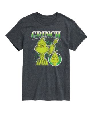 AIRWAVES - Men's The Grinch Grinch Collage Graphic Short-Sleeve T-Shirt