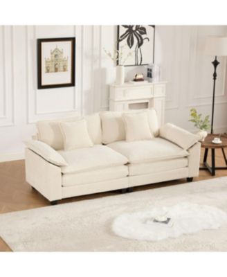  Cloud Couch: Ultimate Comfort Chenille Sofa with Ergonomic Support