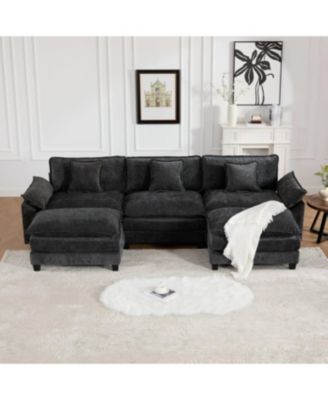 Streamdale Cloud Couch: Flexible, Modular Chenille Sofa for Ultimate Comfort