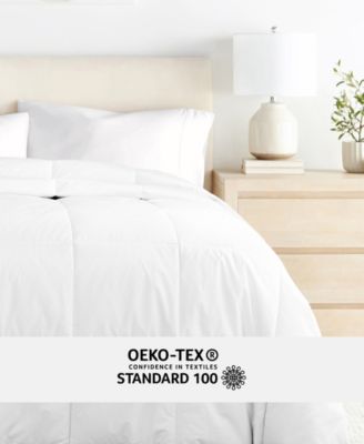 Solid Cotton 300TC Down Alternative Comforter, Twin/Twin XL