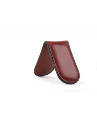 Men's Old Leather Money Clip for Men