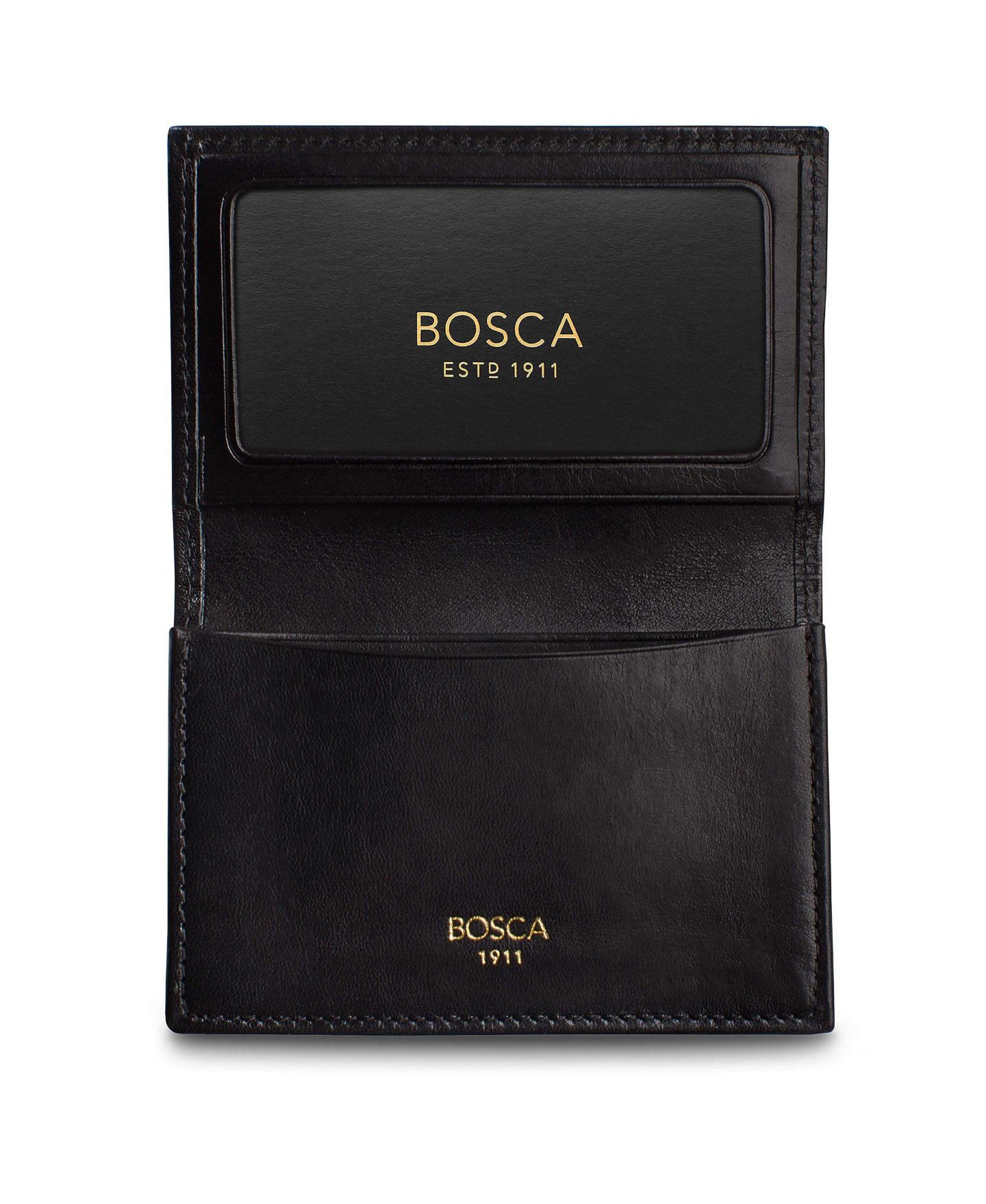 Мужской кошелёк Bosca Old Leather Full Gusset 2 Pocket Card Case With ID — фото 3