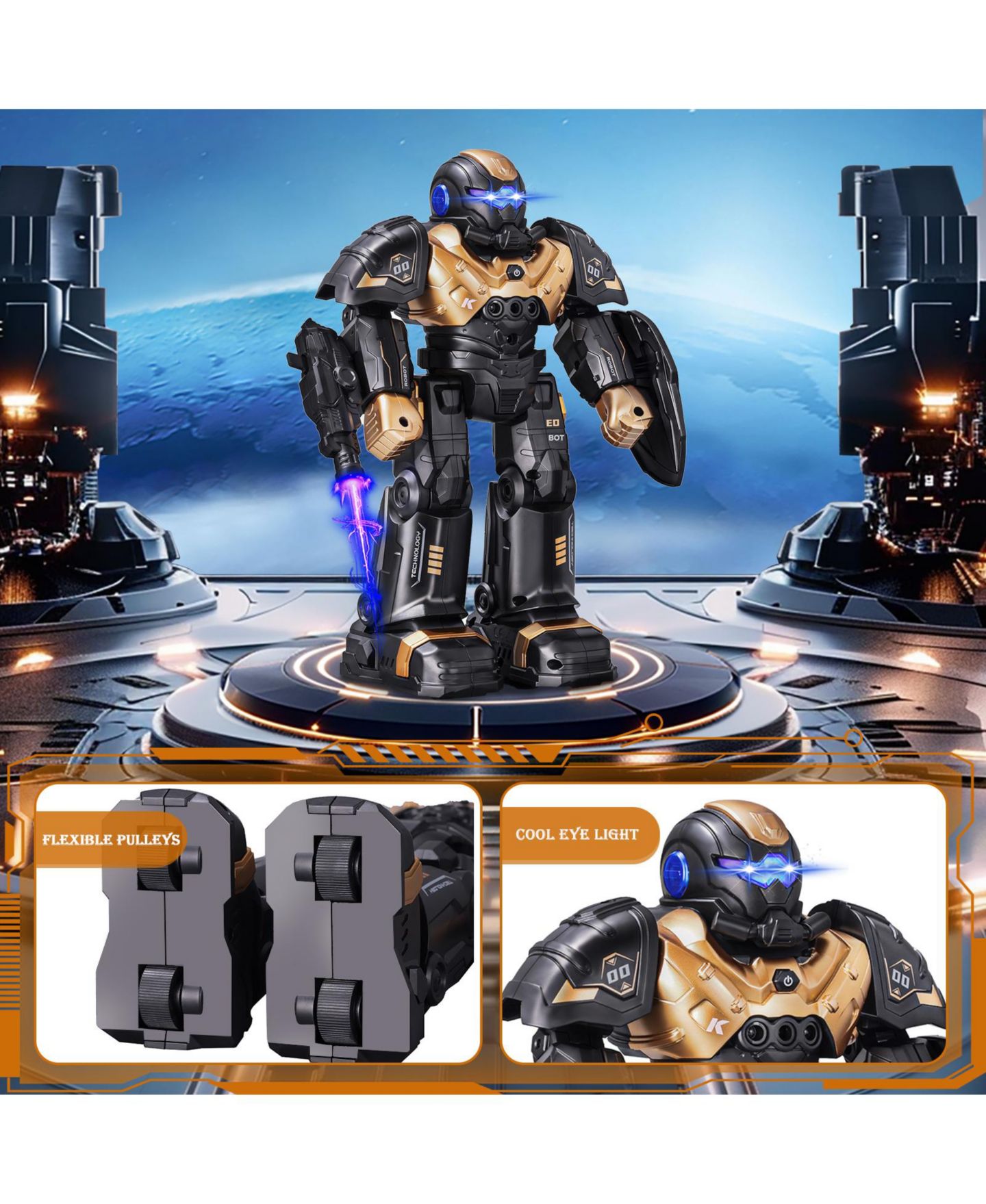 Детская игрушка VEBREDA Gesture Sensing Programmable Dancing Remote Control Robot — фото 4