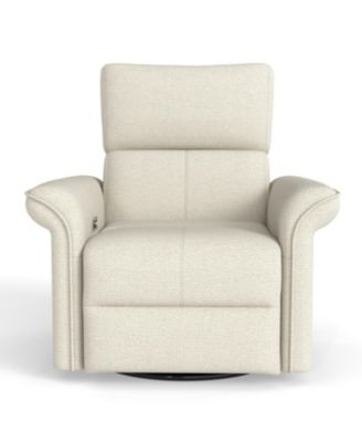 Streamdale Power Swivel Rocker Recliner Chair for Adults (Fabric+Light Gray)