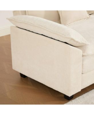 Cloud Couch: Ultimate Comfort Chenille Sofa, Ergonomic and Modular Design