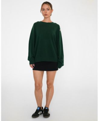 Women's Beau Oversized Crewneck Cashmere Sweater