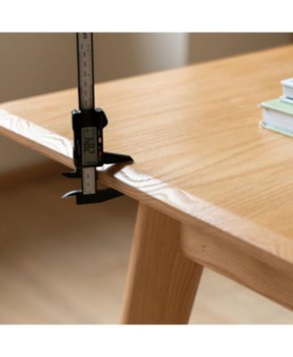 Solid Oak Round Dining Table (Extending, Seats 6-8