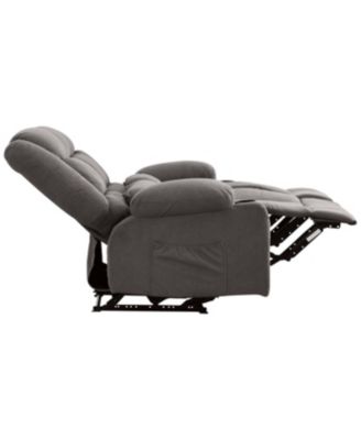 Recliner Loveseat with Cup Holders & Side Pocket for Adults