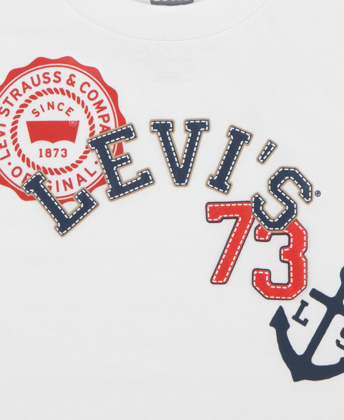 Levi's Boys' Toddler 2T-4T Long-Sleeve Cardigan, T-Shirt and Pants, 3-Piece Set