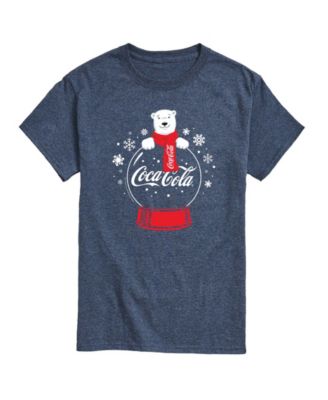 Men's Coca-Cola Polar Bear Snowglobe Short-Sleeve Graphic T-Shirt