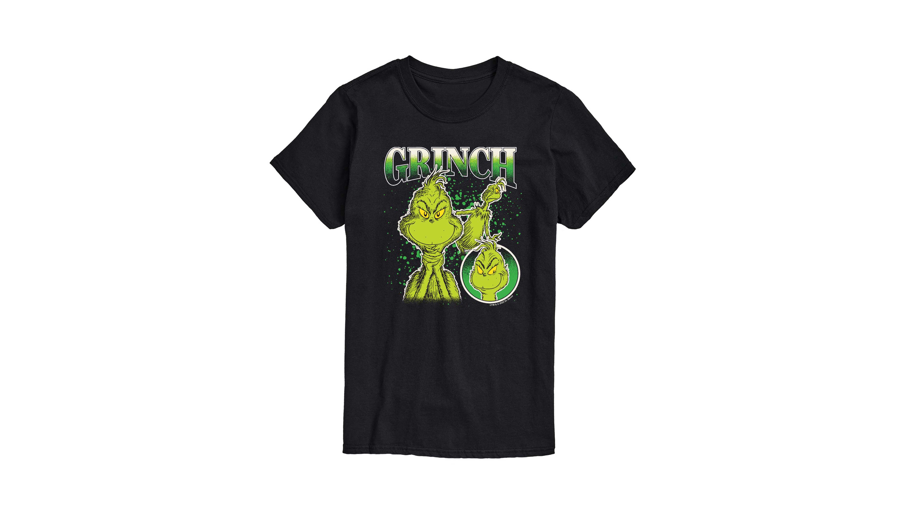 Airwaves Men's The Grinch Collage Graphic Short-Sleeve T-Shirt