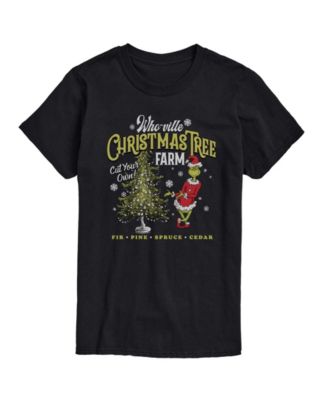 Men's The Grinch Tree Graphic Short-Sleeve T-Shirt