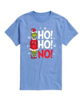 Men's The Grinch Ho Ho No Graphic Short-Sleeve T-Shirt