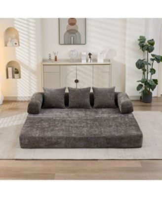 Convertible Sleeper Sofa: Versatile, Space-Saving Chenille Fabric Sofa Bed
