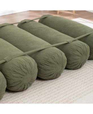 Streamdale Adjustable Floor Sofa with Straps for Versatile Configurations