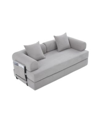 Streamdale Foldable & Compressible Sofa with Metal Frame for Small Spaces