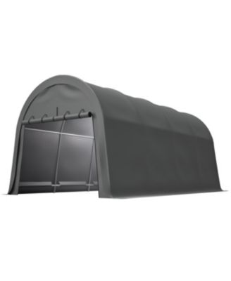Anti-Snow 10x20 FT Carport, Commercial Grade Heavy Duty Portable Garage Canopy