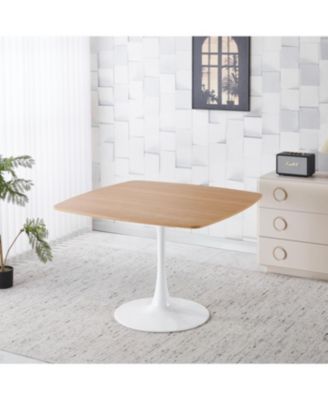 42" Square Tulip Dining Table (Seats 2-6) - Modern Mid-Century Kitchen Table
