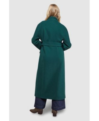 Women's Tie Belt Detail Midi Coat
