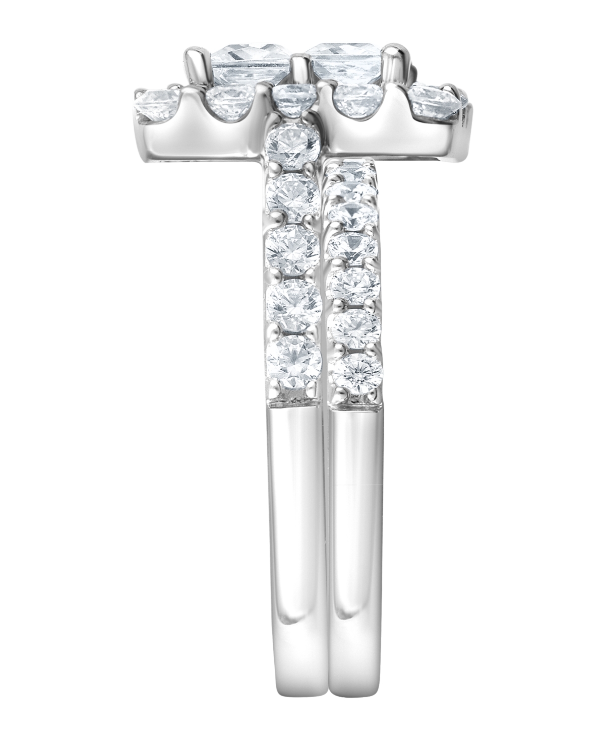 Macy's Diamond Ring (3 ct. t.w.) in 10k White Gold