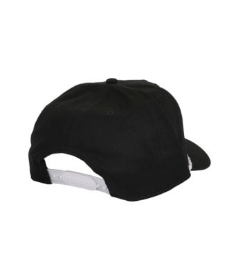 Men's Goku Kanji Patch Black Retro Grandpa Snapback Hat