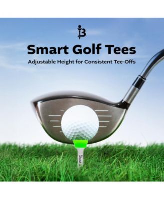 Smart Golf Tees (Long Tees + Short Tees), 4 pieces, Gift Set