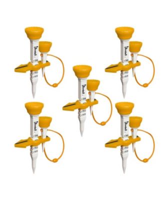 Smart Golf Tees (Long Tees + Short Tees), 4 pieces, Gift Set