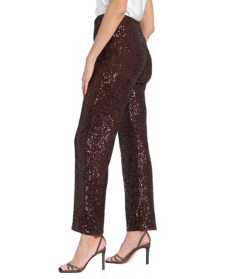 Women's Sequin Pull-On Pants