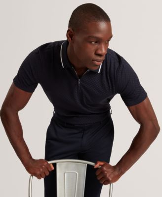 Men's Cophen Short-Sleeve T-Stitch Polo Shirt