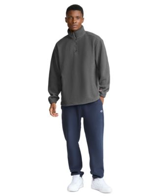 Men's Quarter-Zip Long-Sleeve Sweatshirt