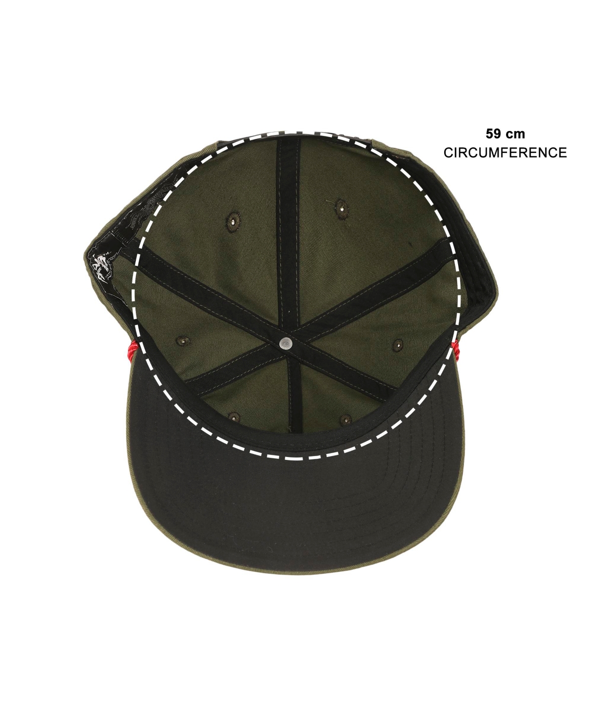 Friday the 13th Men's Camp Crystal Lake Badge Green Retro Grandpa Snapback Hat