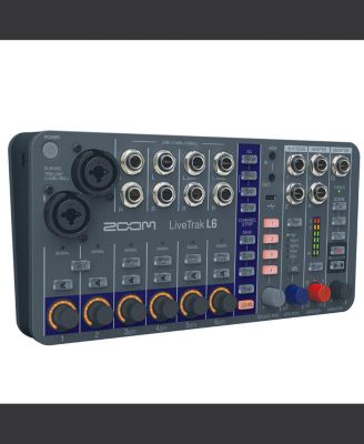 LiveTrak L6 10-Track Compact and Portable Digital Mixer / Recorder