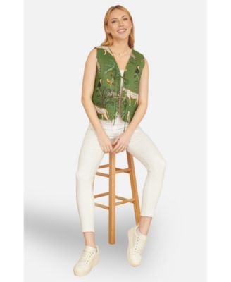 Women's Reversible Cotton Quilted Jacket