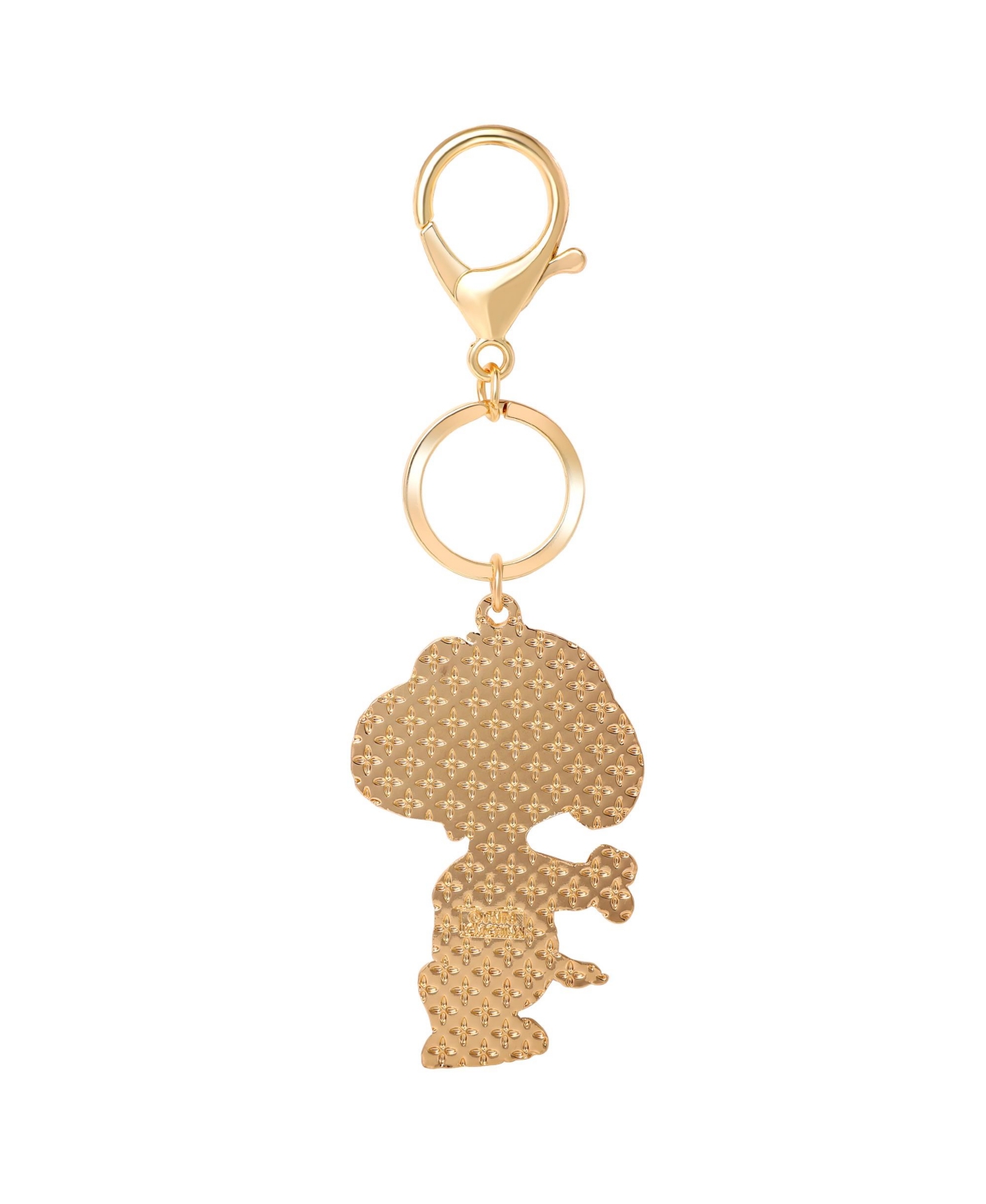 Peanuts Joe Cool Keychain, Gold-Tone Enamel Bag Charm