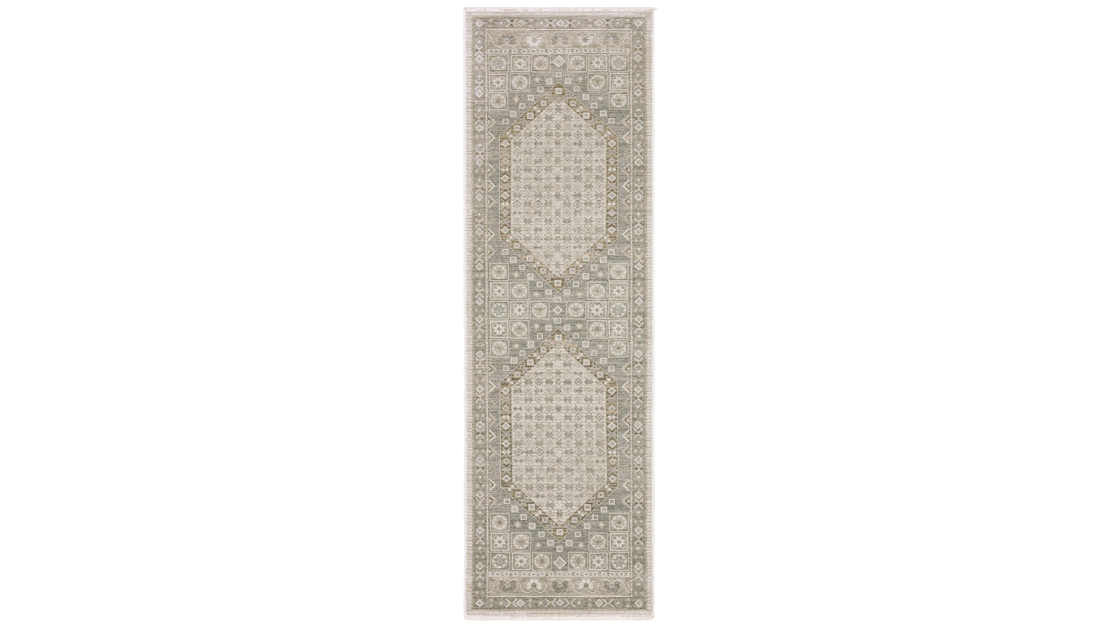 Oriental Weavers Keaton KEA08 2'3"x7'6" Runner Area Rug