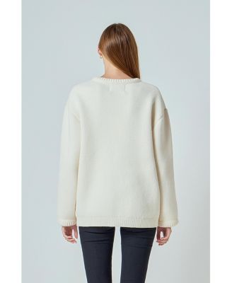 Women's Floral Button Down Cardigan