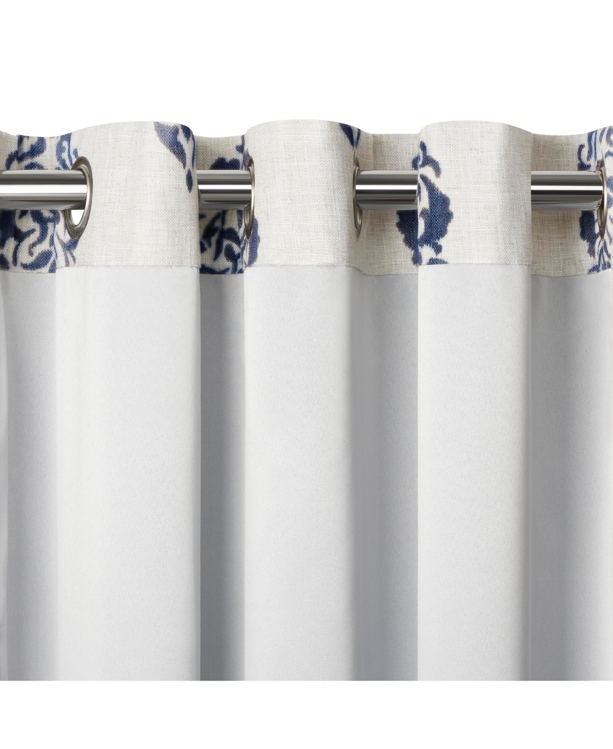 Elrene Home Fashions Navara Medallion Room Darkening Window Curtain