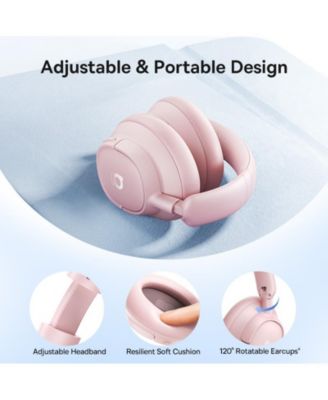 Bass BH1 NC Adaptive ANC Wireless Headphones – LDAC Hi-Res Audio, Real-Time Noise Cancelling, SuperBass 2.0, 80H Playtime