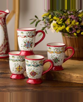 Provence Mugs, Set of 4