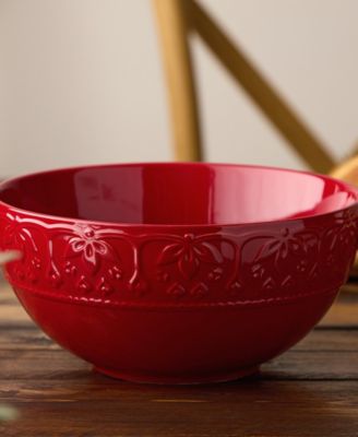 Provence Embossed Deep Bowl