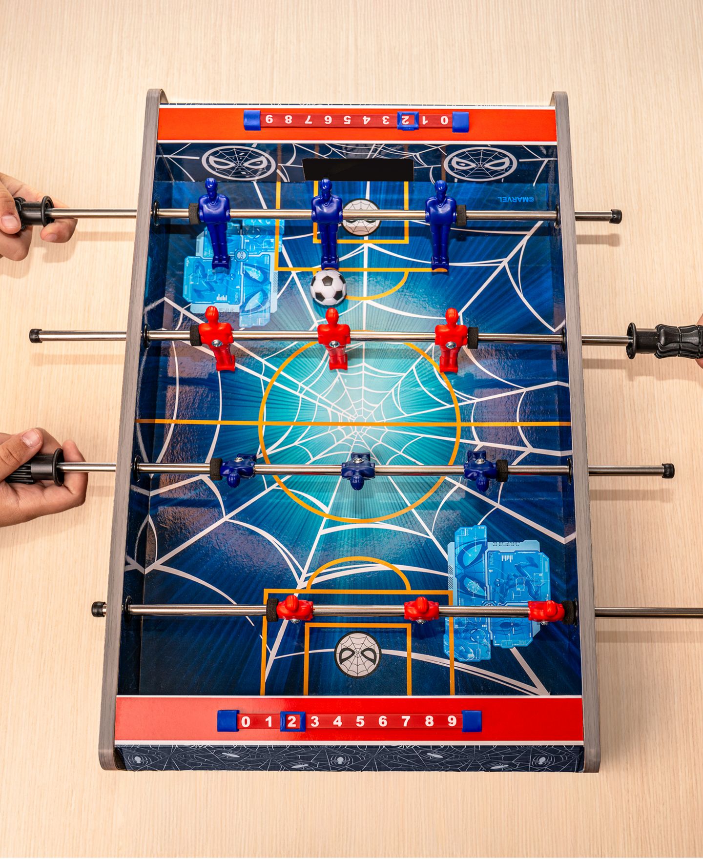 Детская игрушка World Tech Toys Spider-Man Tabletop Foosball Game — фото 5