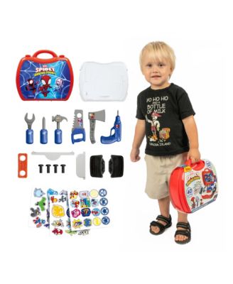 Spidey and His Amazing Friends Handyman Suitcase Tool Set, 19-Piece