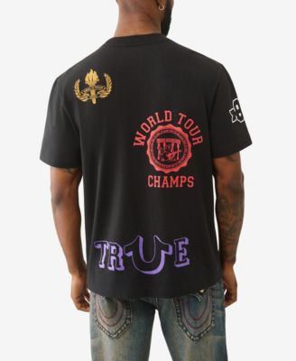 Men's Short-Sleeve Embroidery Logo T-Shirt