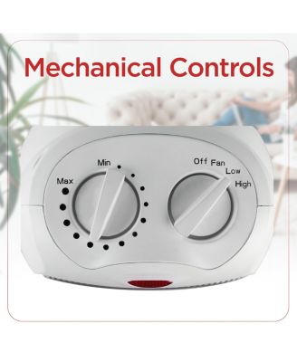 Black and Decker Portable Space Heater, 1500W Small Space Heater with Overheat Protection for Indoor Use