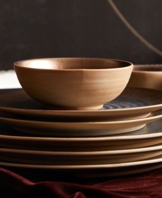 Akita Dinner Plates, Set of 4