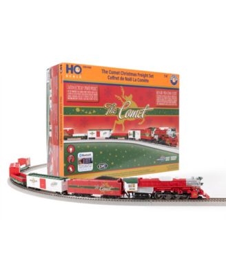 The Comet Christmas Freight Bluetooth Electric Gauge Model Train Set