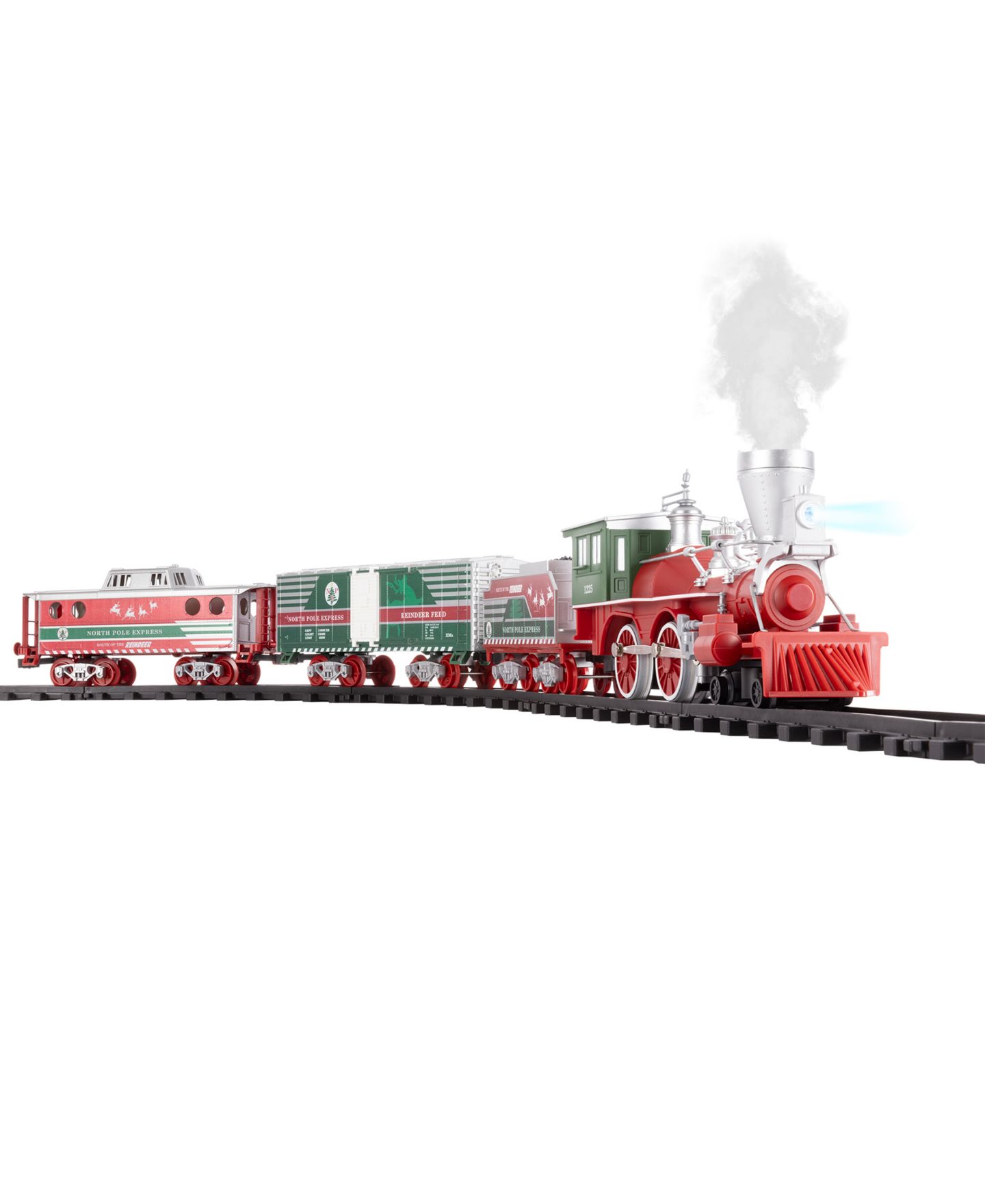 Детские игрушки Lionel North Pole Central Battery-Operated O Gauge Toy Train Set — фото 19