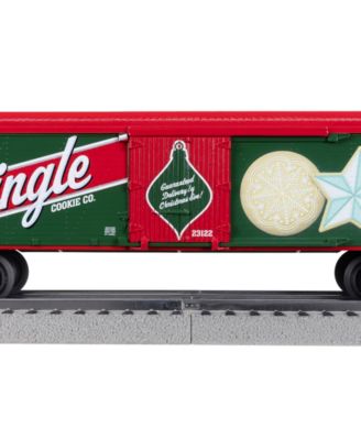 Peppermint Railroad Christmas Freight LionChief Electric O Gauge Bluetooth 5.0 Train Set